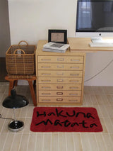 VIKAMA Washable Persian Polyester Area Rug Soft Plush Runner