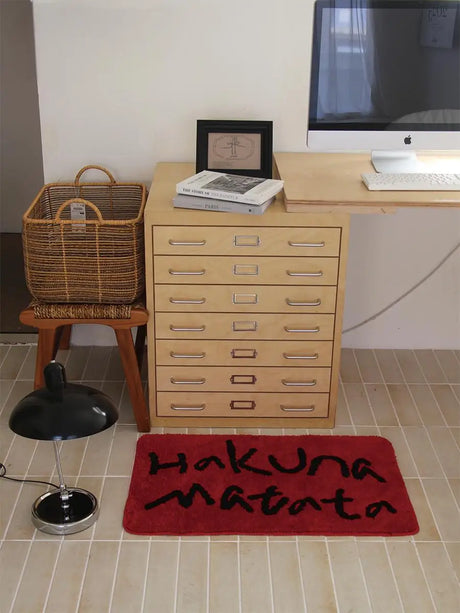 VIKAMA Washable Persian Polyester Area Rug Soft Plush Runner