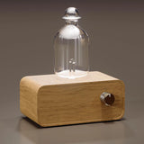 Essential Oil Nebulizing Waterless Rechargeable Diffuser Wood and Glass