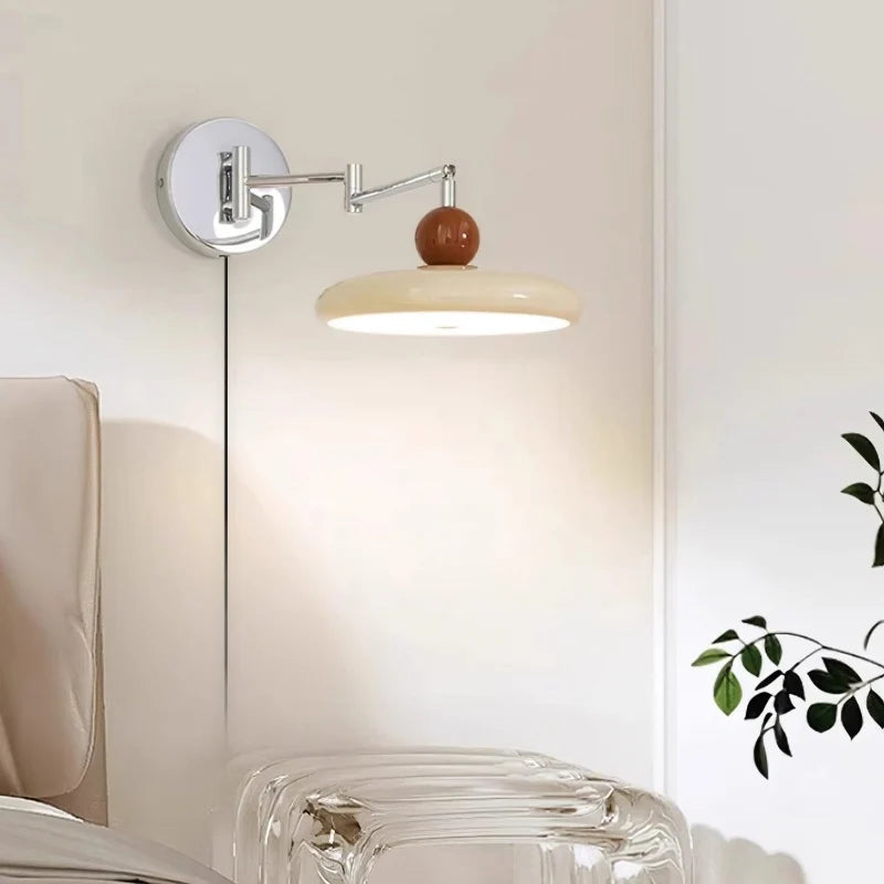 Solara Adjustable Swing Arm Wall Lamp Modern Fixture
