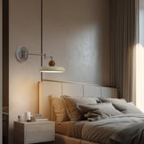 Solara Adjustable Swing Arm Wall Lamp Modern Fixture