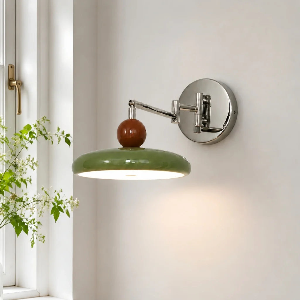 Solara Adjustable Swing Arm Wall Lamp Modern Fixture