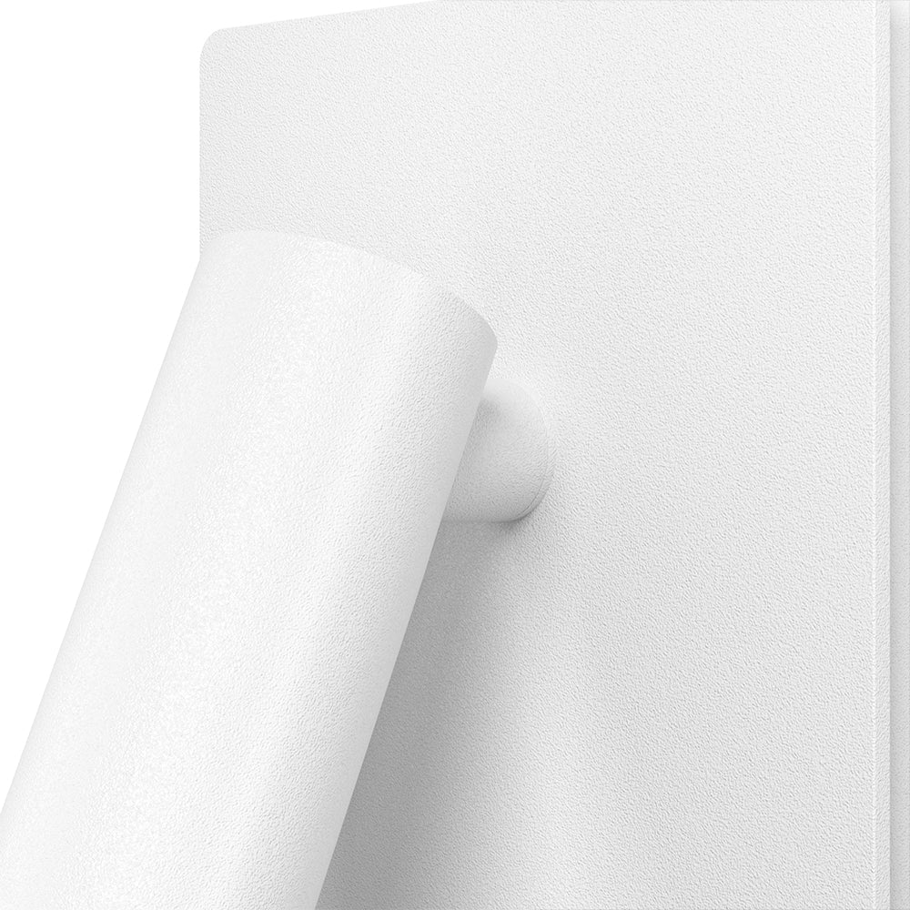 Aluminium wall sconce reading spotlight and backlight combined