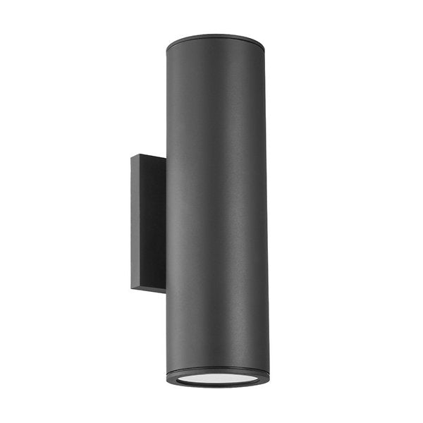 Perry Outdoor Up/Down Wall Sconce by Troy Lighting Textured Black