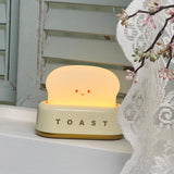 Modern Minimalist Toaster Table Lamp Plastic Acrylic 1-Light
