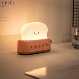 Modern Minimalist Toaster Table Lamp Plastic Acrylic 1-Light