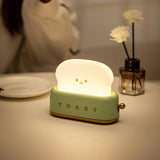 Modern Minimalist Toaster Table Lamp Plastic Acrylic 1-Light