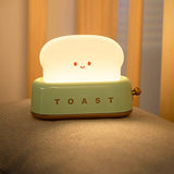 Modern Minimalist Toaster Table Lamp Plastic Acrylic 1-Light