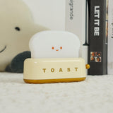Modern Minimalist Toaster Table Lamp Plastic Acrylic 1-Light