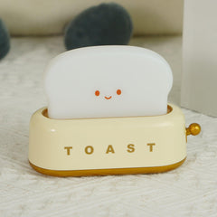 Modern Minimalist Toaster Table Lamp Plastic Acrylic 1-Light