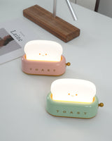 Modern Minimalist Toaster Table Lamp Plastic Acrylic 1-Light