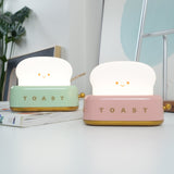 Modern Minimalist Toaster Table Lamp Plastic Acrylic 1-Light