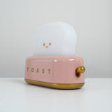 Modern Minimalist Toaster Table Lamp Plastic Acrylic 1-Light