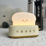 Modern Minimalist Toaster Table Lamp Plastic Acrylic 1-Light