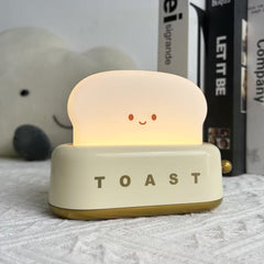 Modern Minimalist Toaster Table Lamp Plastic Acrylic 1-Light