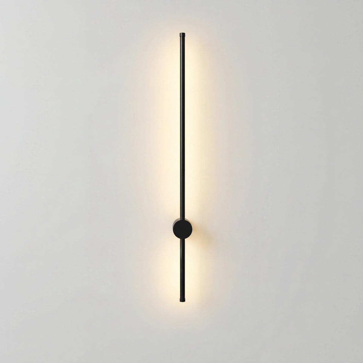 Modern Minimalist Linear LED Wall Light Aluminum 360-Degree Rotating Sconce