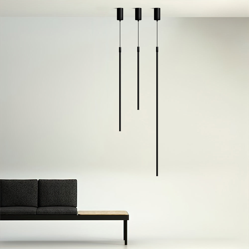 Dawn Cylindrical Pendant Tube Light Modern Minimalist LED