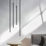 Dawn Cylindrical Pendant Tube Light Modern Minimalist LED