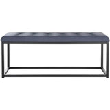 padded bench for bedroom