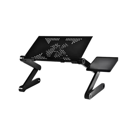 Foldable Laptop Stand – Adjustable Aluminum Ergonomic Portable Computer Table.
