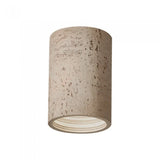 Vaelis Wabi-Sabi Cylindrical Ceiling Lamp Composite Integrated LED Surface-Mount