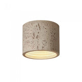 Vaelis Wabi-Sabi Cylindrical Ceiling Lamp Composite Integrated LED Surface-Mount