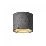 Vaelis Wabi-Sabi Cylindrical Ceiling Lamp Composite Integrated LED Surface-Mount