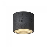 Vaelis Wabi-Sabi Cylindrical Ceiling Lamp Composite Integrated LED Surface-Mount