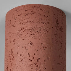 Vaelis Wabi-Sabi Cylindrical Ceiling Lamp Composite Integrated LED Surface-Mount