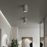 Vaelis Wabi-Sabi Cylindrical Ceiling Lamp Composite Integrated LED Surface-Mount