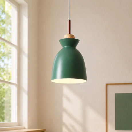 Valarie Scandinavian Wood Pendant Light Modern Fixture
