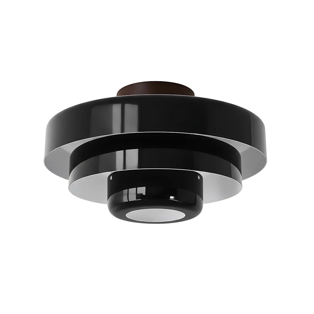 Vanesly Bauhaus Three-Tier Round Macaron Ceiling Light Modern Fixture