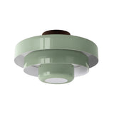 Vanesly Bauhaus Three-Tier Round Macaron Ceiling Light Modern Fixture