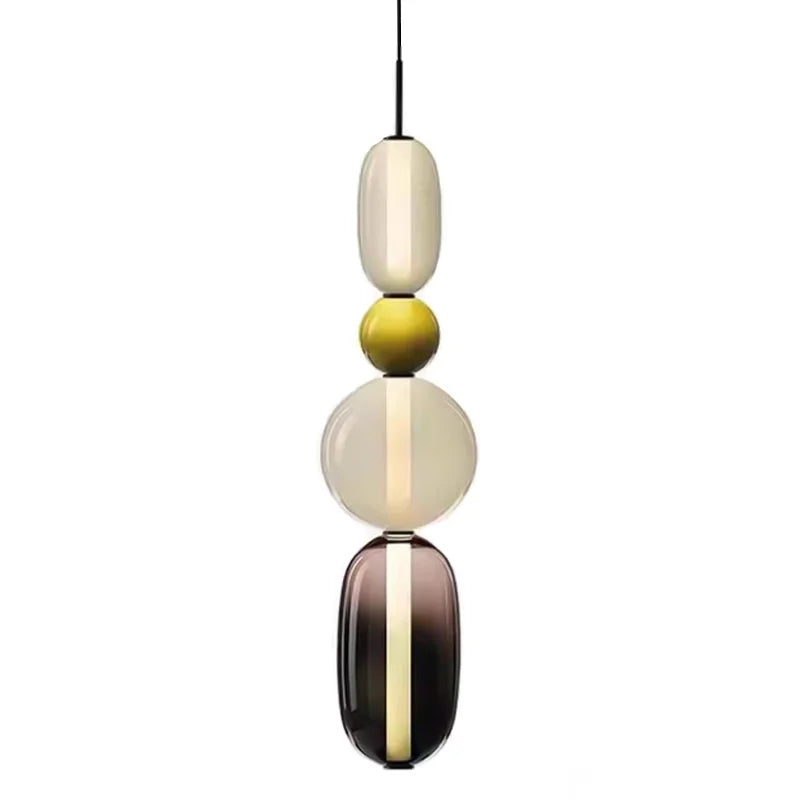 Vesa Nordic Candied Glass Pendant Light Modern Fixture
