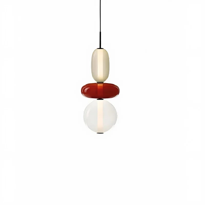 Vesa Nordic Candied Glass Pendant Light Modern Fixture