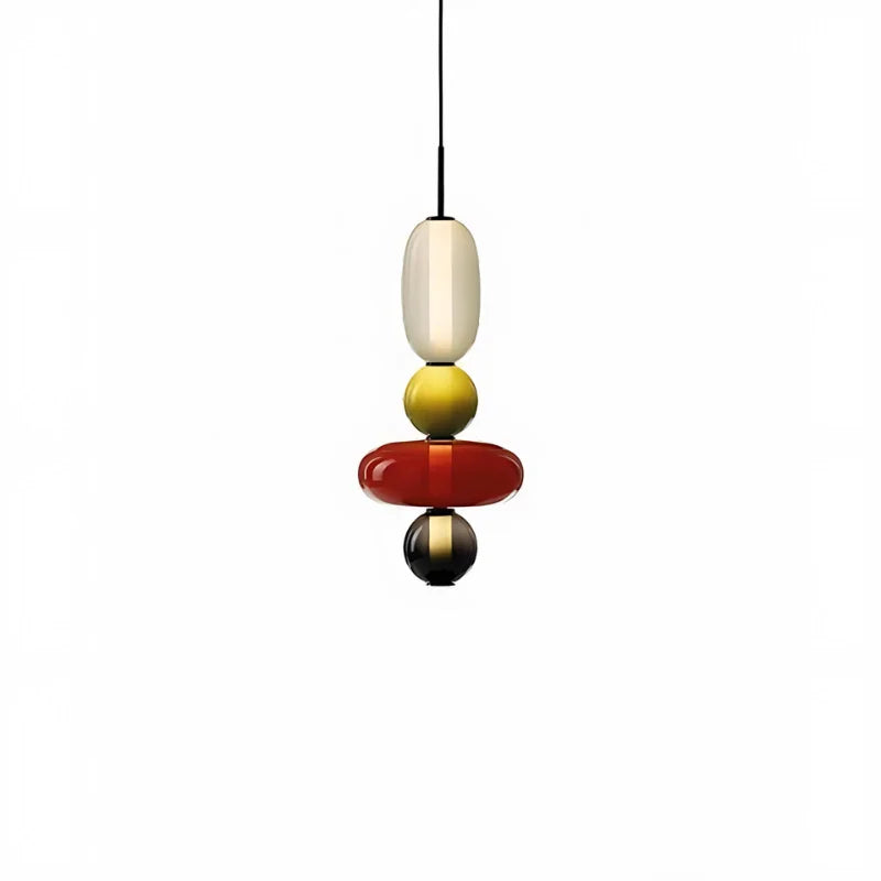 Vesa Nordic Candied Glass Pendant Light Modern Fixture