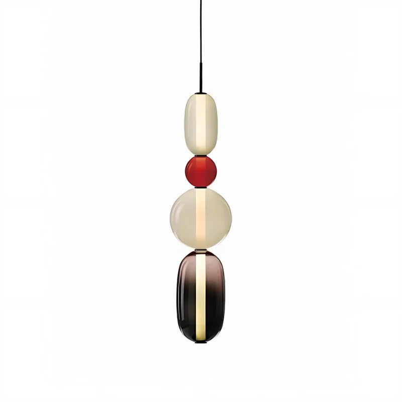 Vesa Nordic Candied Glass Pendant Light Modern Fixture