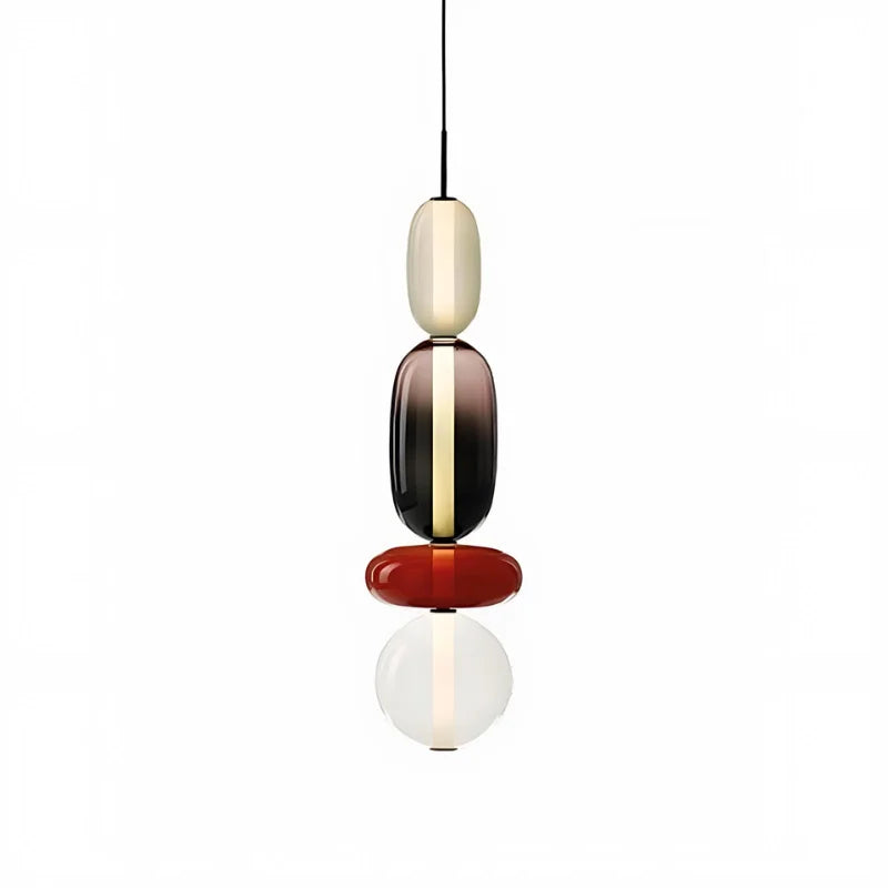Vesa Nordic Candied Glass Pendant Light Modern Fixture