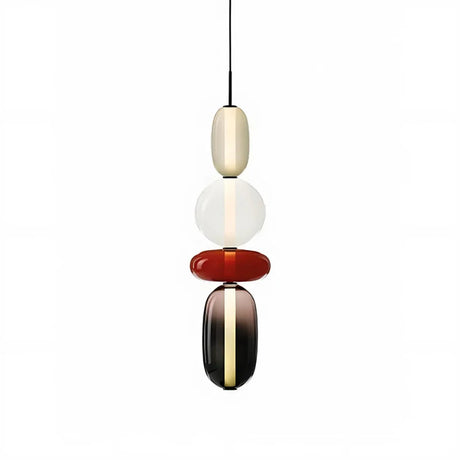 Vesa Nordic Candied Glass Pendant Light Modern Fixture