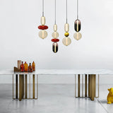 Vesa Nordic Candied Glass Pendant Light Modern Fixture