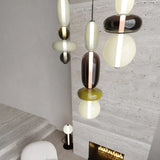 Vesa Nordic Candied Glass Pendant Light Modern Fixture