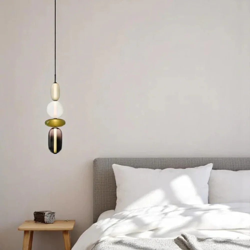Vesa Nordic Candied Glass Pendant Light Modern Fixture