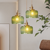 Lampsmodern-UK Vintage Cylinder Glass Pendant Light 6.89in x 7.48in