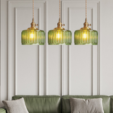 Lampsmodern-UK Vintage Cylinder Glass Pendant Light 6.89in x 7.48in