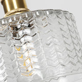Lampsmodern-UK Vintage Cylinder Glass Pendant Light 6.89in x 7.48in