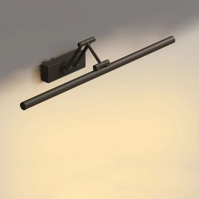 Adjustable LED vanity bar light detail view of the mount bracket