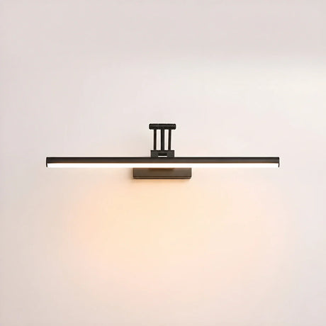 Adjustable over-mirror LED vanity bar light shown against a plain studio backdrop