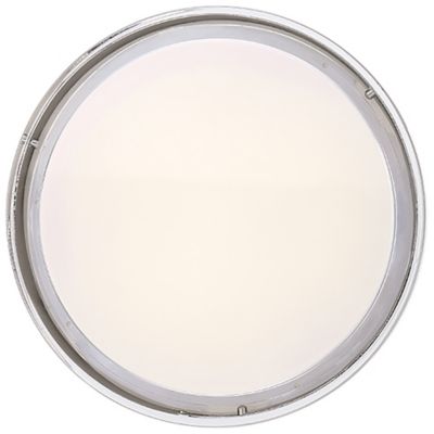 Dot LED Flushmount by dweLED Stainless Steel 6-inch Dimmable LED