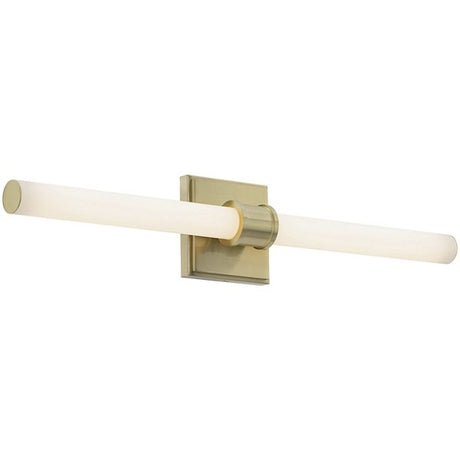 Huxe Lenmore 24-Inch LED Vanity Light Brass Dimmable