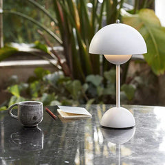 Elenorra Lunada LED Table Lamp Rechargeable Touch-Dimmer 11.8in